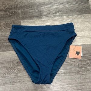 Shade & Shore Blue Bikini Bottom
